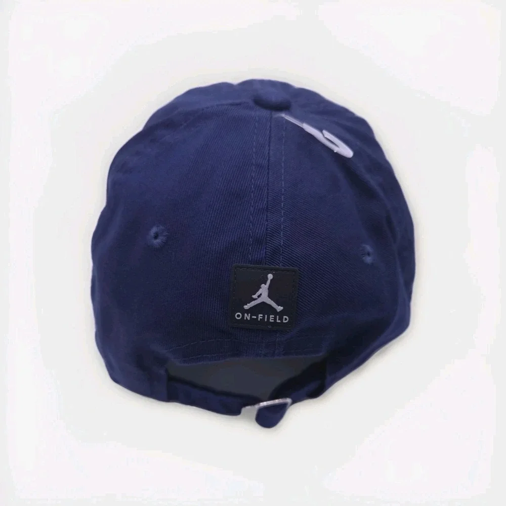 Jordan‎ Brand Michigan Wolverines Club Adjustable Strapback Hat Blue Size M/L